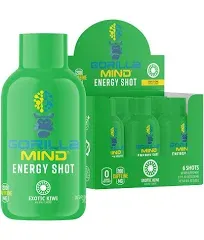 Gorilla Mind | Energy Shot, Exotic Kiwi