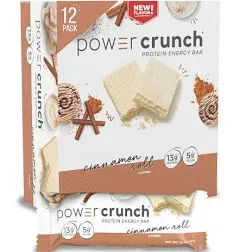 Power Crunch Protein Energy Bar Cinnamon Roll