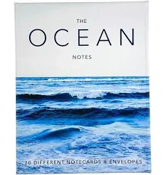 The Ocean Notes: 20 Different Notecards &amp; Envelopes