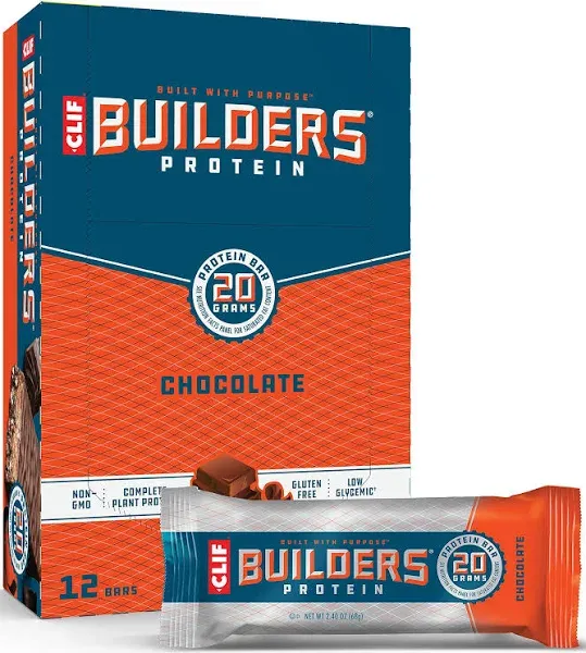 Clif Builder&#039;s Bar: Chocolate Box of 12