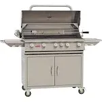 Bull Brahma 38-Inch 5 Burner Built-in Gas Grill, Natural Gas