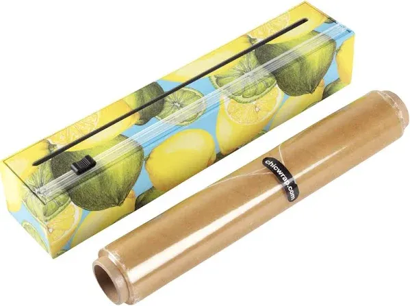 ChicWrap Lemons Plastic Wrap Dispenser