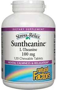 Natural Factors L-Theanine Suntheanine Stress-Relax