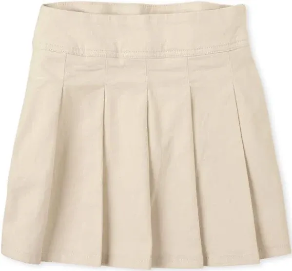 The Children's Place Girls' Uniform Pleated Skort