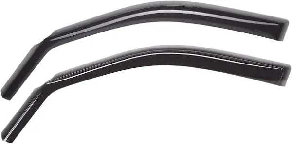 WeatherTech Side Window Deflectors for 2004-2004 Ford F-150 - Dark Tint, 80037