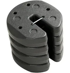 C-Hopetree 28lb Portable Heavy Duty Canopy Weights for Outdoor Pop up Gazebo Tent Legs, Black, Set of 4C-Hopetree 28lb Portable Heavy Duty Canopy Weights for Outdoor Pop up Gazebo Tent Legs, Black, Set of 4