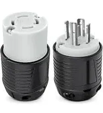 Nilight 30Amp L14-30P L14-30R Male Female Locking Plug and Connector