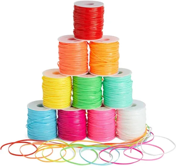 10-Pack Plastic Lacing String Cord