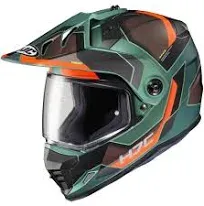 HJC DS-X1 Synergy Men's Dual Sport Motorcycle Helmet - MC-5SF / Large