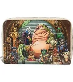 Star Wars Return of the Jedi 40th Anniversary Jabbas Palace Zip Around Wallet