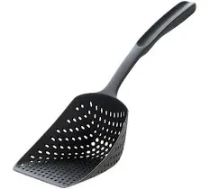 THE PAMPERED CHEF PLASTIC SCOOP &amp; DRAIN HAND STRAINER #1622