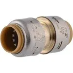 Sharkbite 1/2" Push-to-Connect Brass Coupling