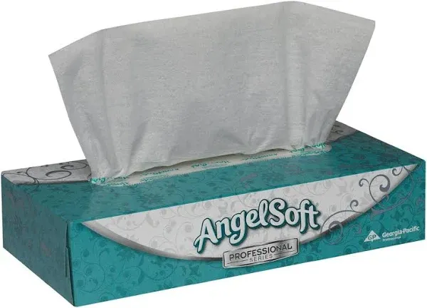 Georgia- Pacific Angel Soft Professional Series Premium 2-Ply Facial Tissue