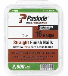 Paslode 2-1/2-in 16-Gauge Angled Galvanized Finish Nails 650232