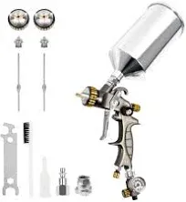 BEETRO HVLP Professional Gravity Feed Air Spray Gun