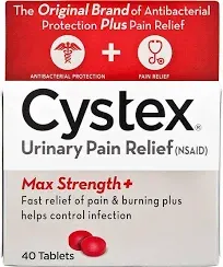 Cystex Urinary Pain Relief Tablets