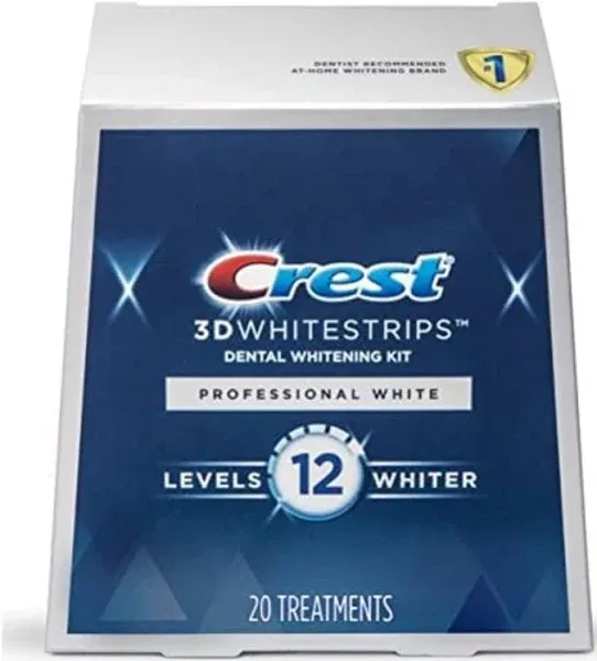 Crest 3D Whitestrips Professional White Teeth Whitening Kit