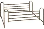 Full Length Bed Side Rail drive 43 to 72 Inch Length 19-1/2 Inch Height 1 Pair by Drive Medical