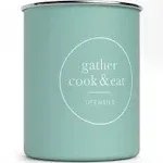 Circle Gather Cook Eat Metal Utensil Holder