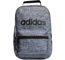 Adidas Santiago Insulated Lunch Bag Tote Box Cooler Gray/Black - NWT