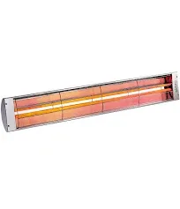 Bromic Heating BR-ECB40 220-240V 4000W Stainless Steel Cobalt Electric Radiant Patio Heater