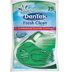 Dentek Fresh Clean Floss Picks 75 ct