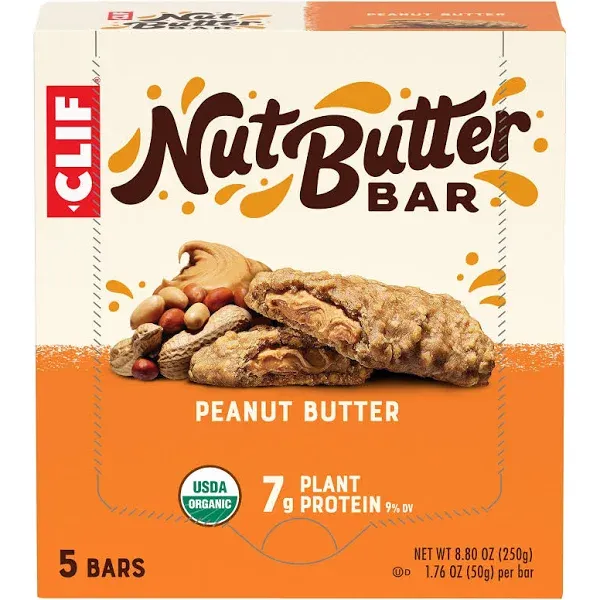 CLIF Nut Butter Bar - Peanut Butter - Filled Energy Bars - Non-Gmo - USDA Organi