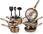 NutriChefKitchen Stylish Kitchen Cookware Set