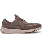 Sperry 7 Seas 3 Eye Boat Shoes Taupe Men&#039;s Size 8 Light Weight Mesh