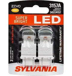 SYLVANIA 3157R ZEVO LED, 2 Pack