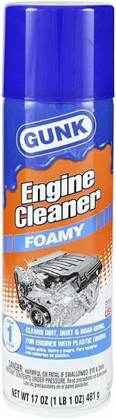 17 oz Foamy Engine Cleaner Degreaser Spray Dissolves Oil Safe for Plastic Rubber