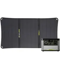 Goal Zero Yeti 200X Portable Power Station with Nomad 20 Solar Kit