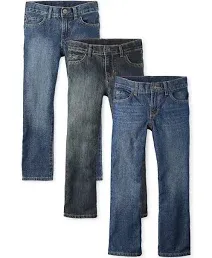 The Children's Place Boys Multipack Basic Bootcut Jeans