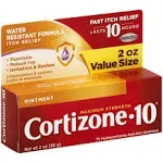 Cortizone 10 Maximum Strength Water Resistant Anti-Itch Ointment 2 oz.