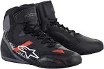 Alpinestars Faster-3 Rideknit Shoes - Black/Gray/Red - 10