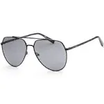 Calvin Klein CK20124S 001 59 Lentes de Sol Para Hombre Negros