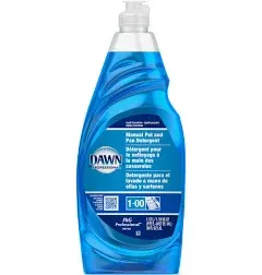 8 Bottles Dawn Liquid Dish Detergent, 8 oz per bottle