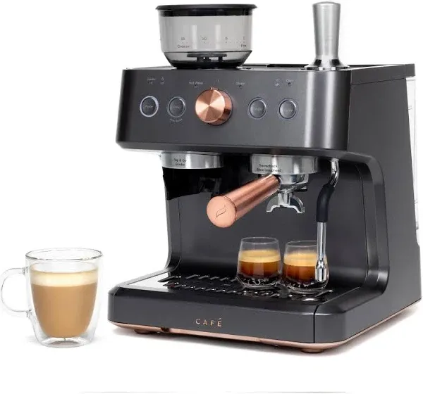 Cafe Bellissimo Semi-Automatic Espresso Machine with Frother