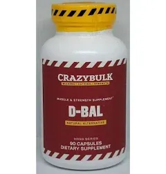 Crazybulk D BAL (Best Supplement for Muscle Gains) 90 Capsules,