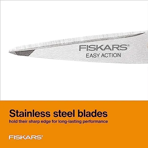 NEW Micro-Tip Spring Snips FISKARS Action Design For Fabric Sharpest Blade Easy