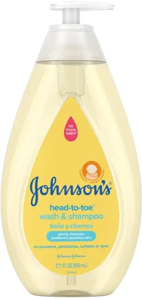 Johnson's Head-To-Toe Baby Wash Shampoo