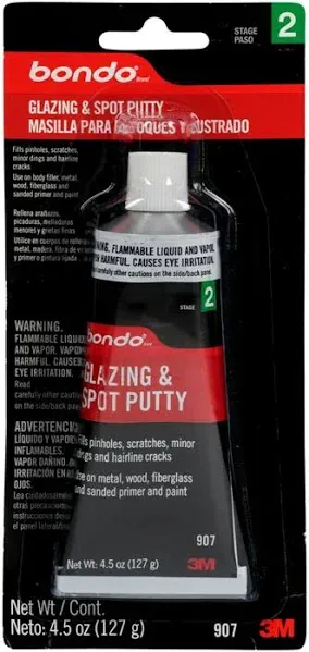 Bondo Glazing and Spot Putty Tube 4.5oz