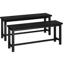 Recaceik 39 inch Table Benches (Pair of 2)