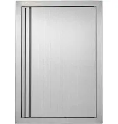 17Wx24H Inch BBQ Access Door Single Stainless Steel Vertical Door for BBQ Island