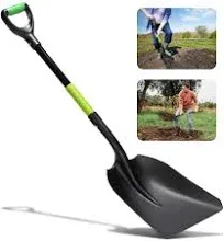 IDZO Aluminum Steel Scoop Shovel