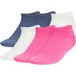 Adidas Women's 6-Pk. Superlite Classic No Show Socks - Pink