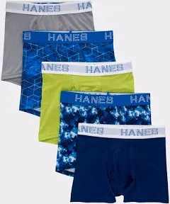 Hanes Boys' X-Temp Stretch Boxer Brief Underwear