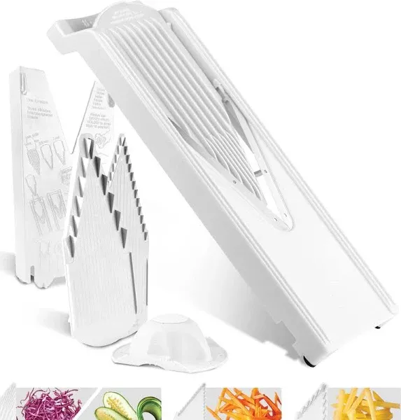 Original Borner V3 Trendline Fruit- and Vegetable Slicer (White)