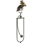 Esschert Design Zyct810 Metal Bird Rocker Stake with Hat