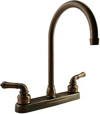 Dura Faucet J-Spout RV Kitchen Faucet DF-PK330HC-ORB